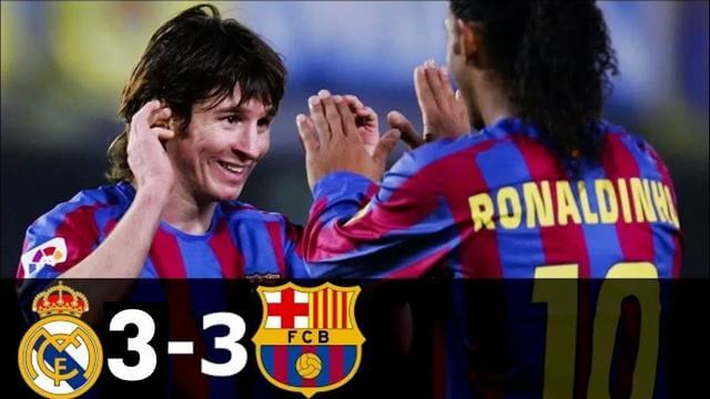 El Clasico 2007 ghi dấu chiến thắng cho Barcelona và sự ra mắt hoàn hảo của Messi